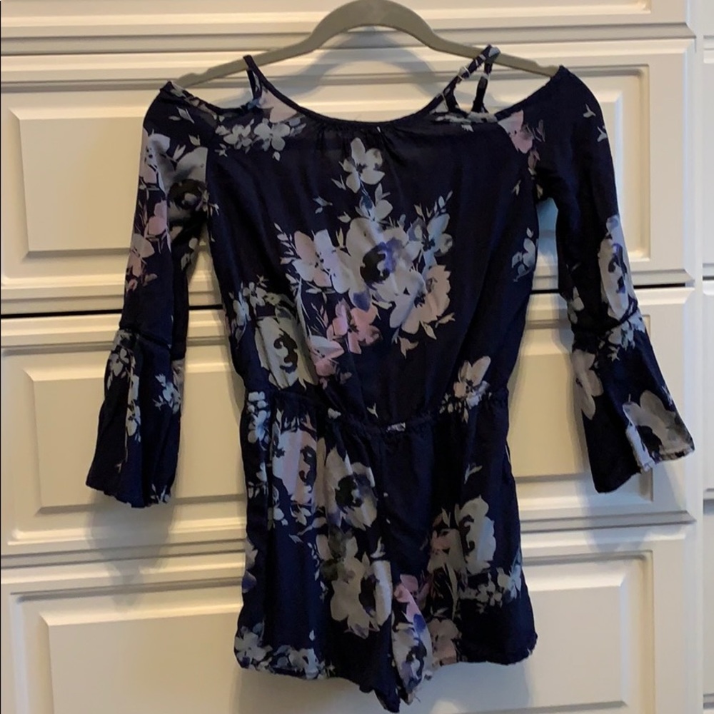 Girls Floral romper